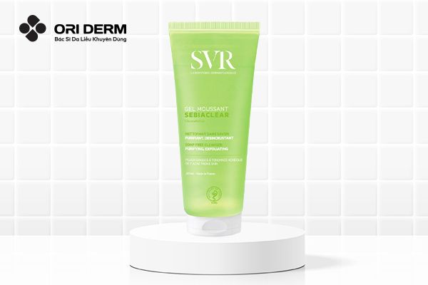 Gel rửa mặt SVR Sebiaclear Gel Moussant