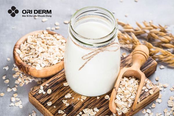 Mặt nạ yến mạch kết hợp sữa chua