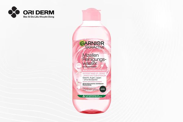 Nước tẩy trang Garnier Water Rose Micellar Cleansing Water