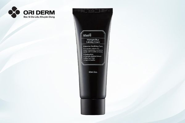 Kem dưỡng làm dịu và phục hồi da ban đêm Klairs Midnight Blue Calming Cream
