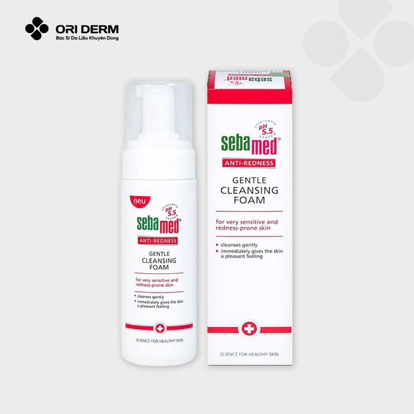 Sữa rửa mặt Sebamed Anti-Redness Gentle Cleansing Foam