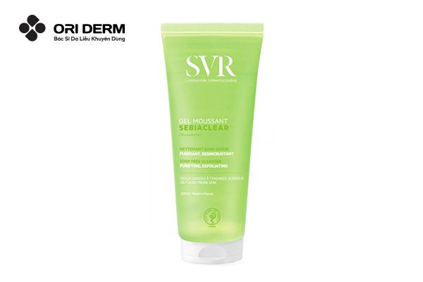 Gel rửa mặt SVR Sebiaclear Gel Moussant