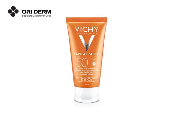 Kem chống nắng Vichy Capital Soleil Dry Touch Face Fluid SPF50