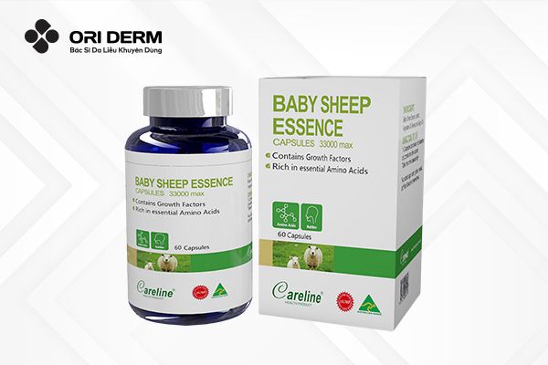 Sản phẩm cân bằng nội tiết tố nữ trị mụn Baby Sheep Essence