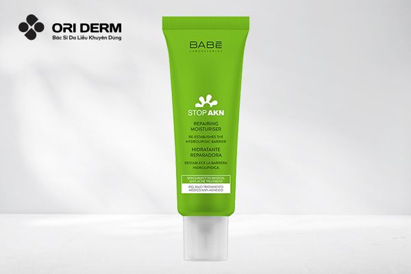Kem dưỡng phục hồi BABE Stop Akn Repairing Moisturiser