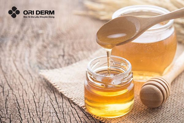 Trị mặt viêm bằng mật ong