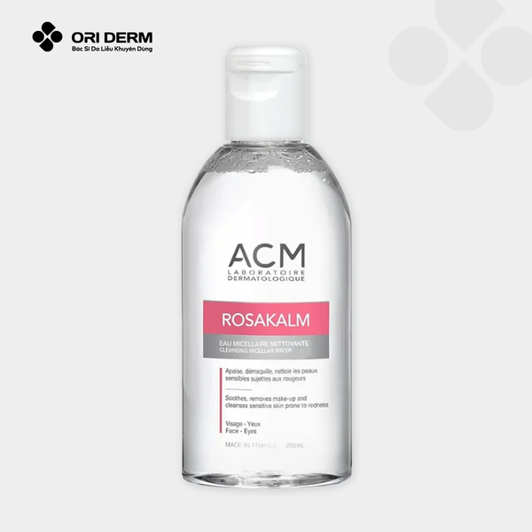 Nước tẩy trang cho da nhạy cảm Rosakalm Cleansing Micellar Water