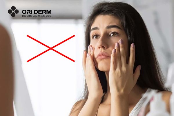 Khi mụn viêm bị vỡ nên lưu ý điều gì?