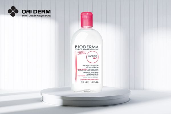 Nước tẩy trang cho vùng da nhạy cảm Bioderma Sensibio H2O
