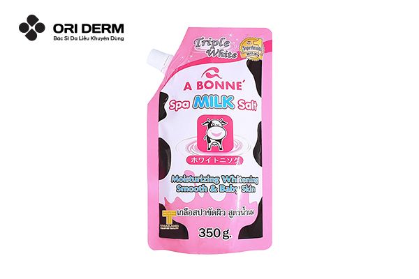 Muối tẩy tế bào chết body Abonne Spa Milk Salt