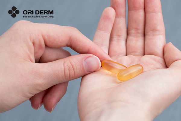 Uống viên nang Vitamin E