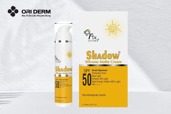 Kem chống nắng FIXDERMA Shadow Silicone Matte SPF50+++