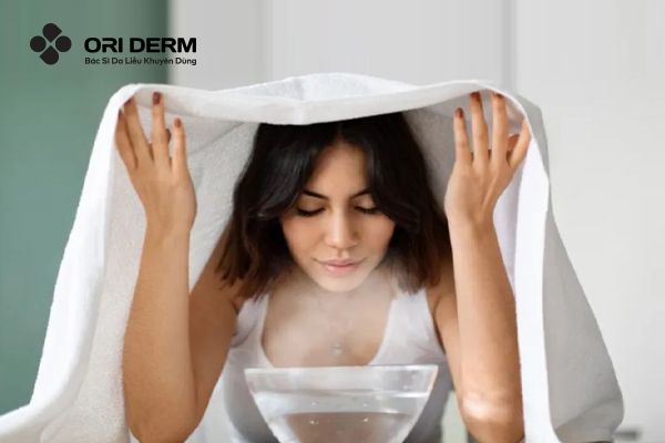 Xông hơi để detox da sạch sâu