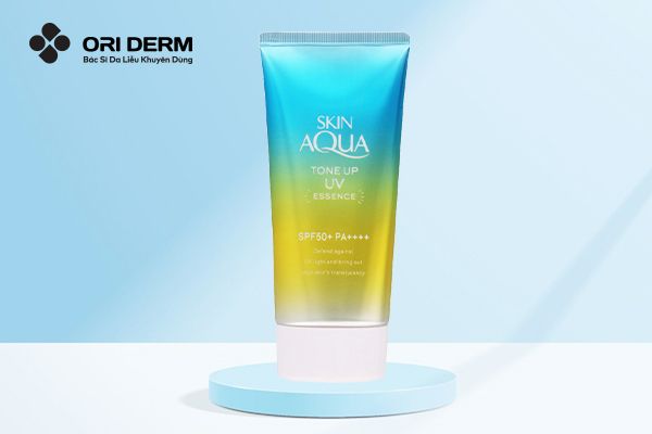 Kem chống nắng nâng tone Sunplay Skin Aqua Tone Up UV Essence SPF50+