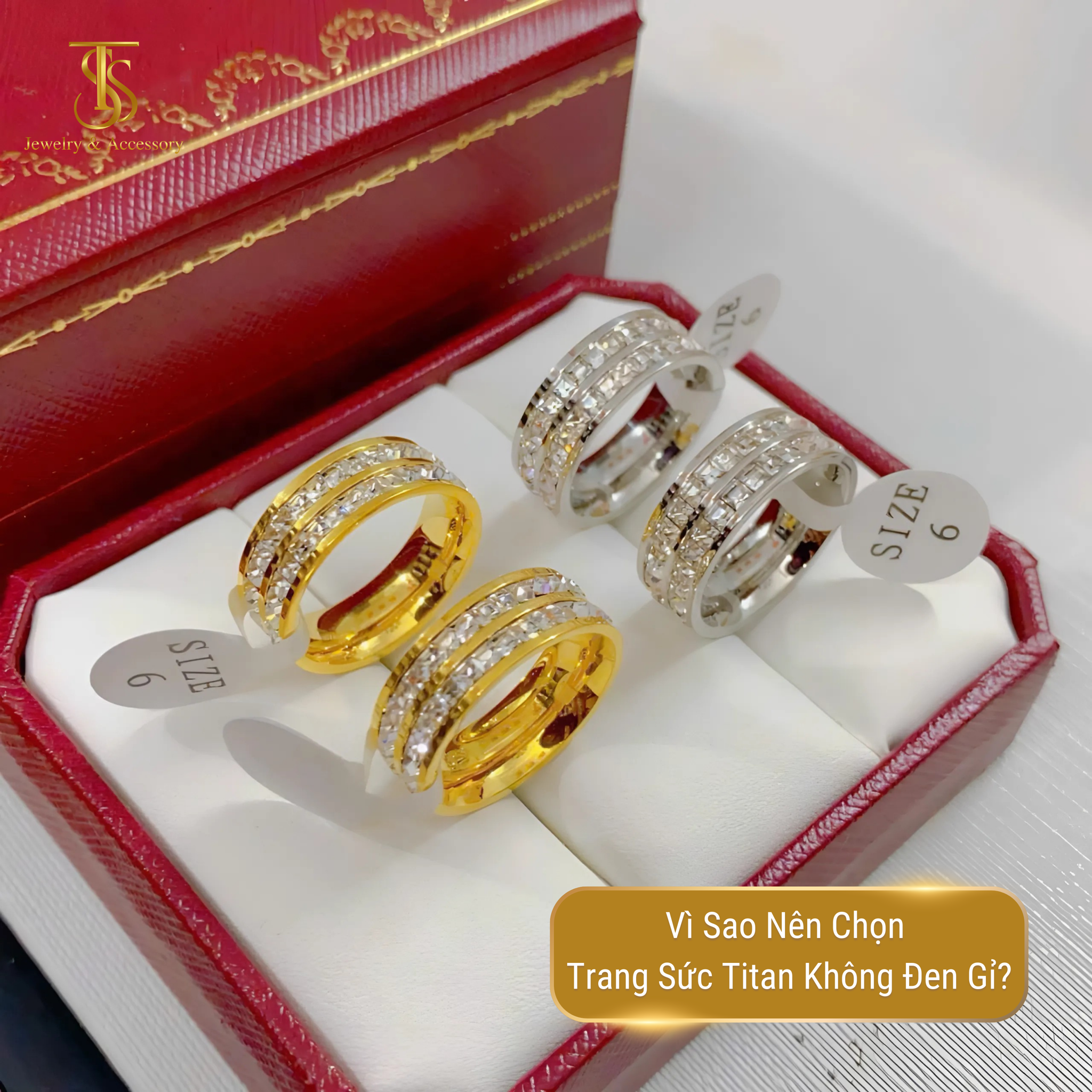 Vì Sao Nên Chọn Trang Sức Titan Không Đen Gỉ?