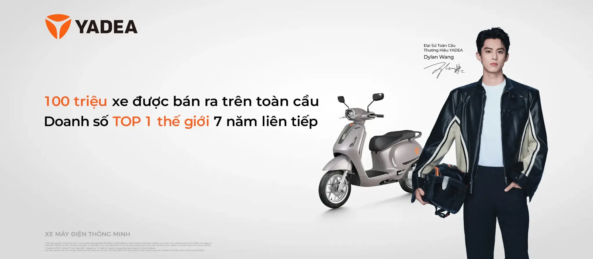 YADEA ĐẠT MỐC 100 TRIỆU SẢN PHẨM - ĐẠI SỨ THƯƠNG HIỆU TOÀN CẦU