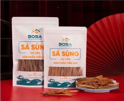 Sá sùng ăn liền – BOSA tiên phong đưa hương vị biển về với mọi nhà