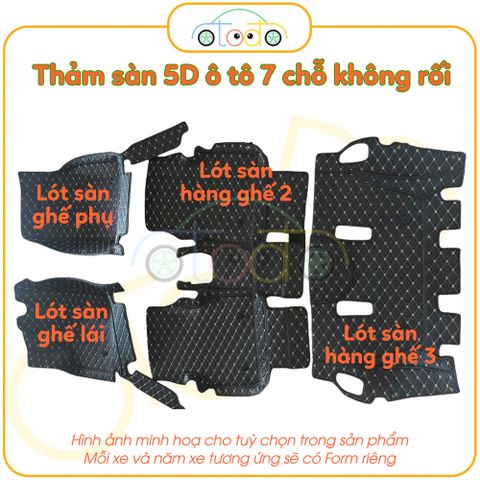 Thảm sàn ô tô 5D, 6D là gì? Loại nào tốt hơn?