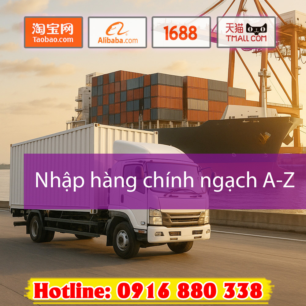 Nhập hàng chính ngạch A-Z.