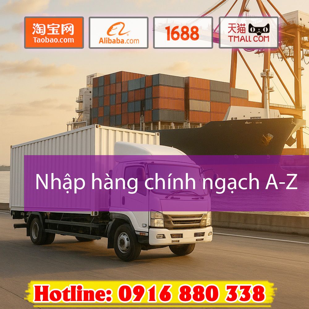 Nhập hàng chính ngạch A-Z.
