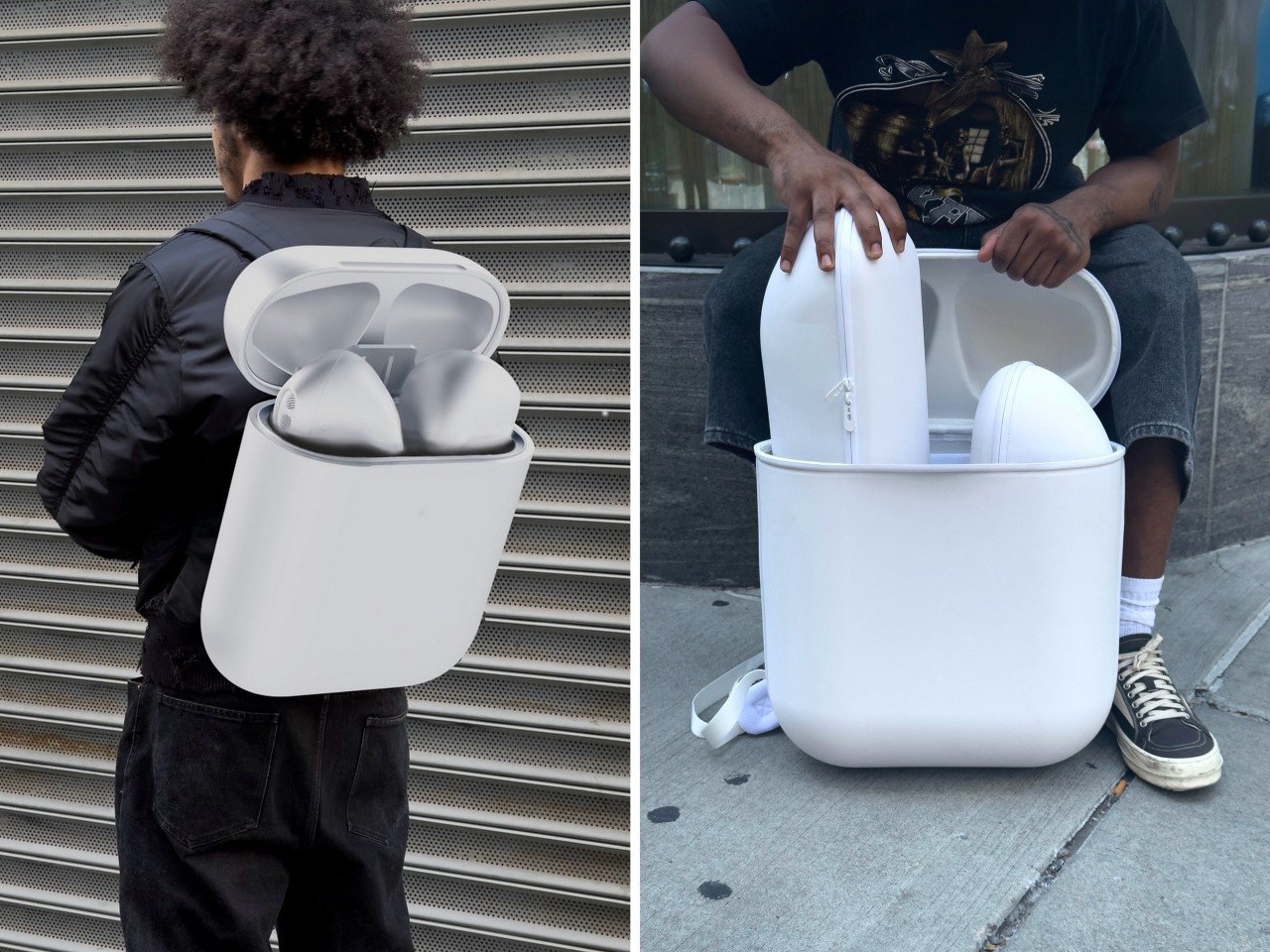 Balo AirPods? Bravest Studios ra mắt AirPack – món đồ “gây lú” nhất mùa hè 2025