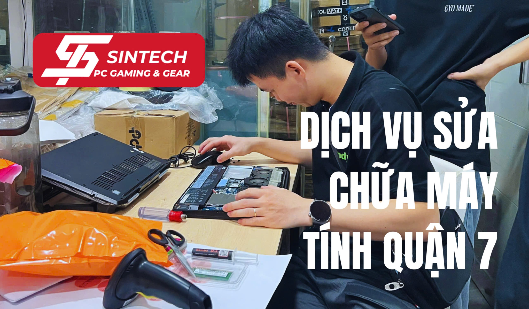Sửa Chữa Máy Tính Quận 7 - Dịch Vụ Uy Tín Nhanh Chóng