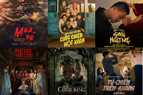 List Phim Chiếu Rạp Hay Nhất Tháng 9/2025