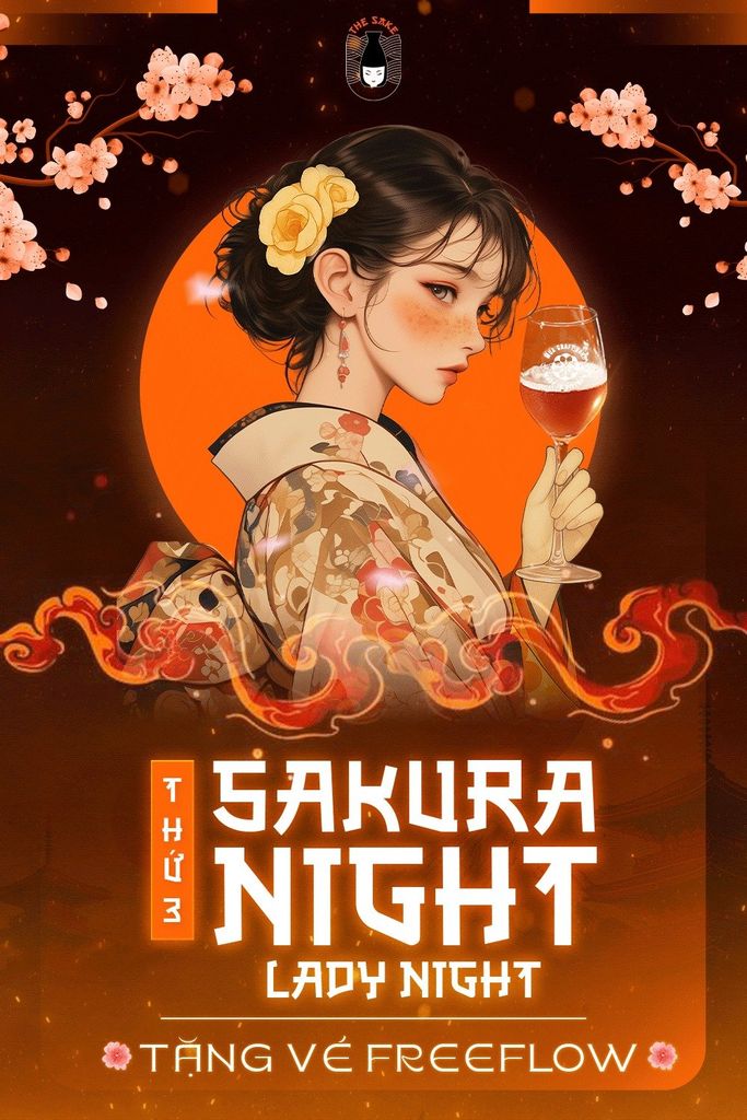 🌸 𝐒𝐀𝐊𝐔𝐑𝐀 𝐍𝐈𝐆𝐇𝐓 – 𝐋𝐀𝐃𝐘 𝐍𝐈𝐆𝐇𝐓 𝐓𝐇𝐔̛́ 𝐁𝐀 🌸