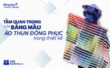Tầm quan trọng của bảng màu áo thun đồng phục trong thiết kế