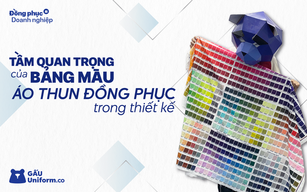Tầm quan trọng của bảng màu áo thun đồng phục trong thiết kế