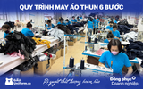 Quy trình may áo thun 6 bước - Bí quyết chất lượng hoàn hảo
