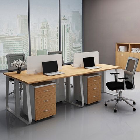 Bàn Văn Phòng Gỗ Công Nghiệp – Giải Pháp Nội Thất Thông Minh