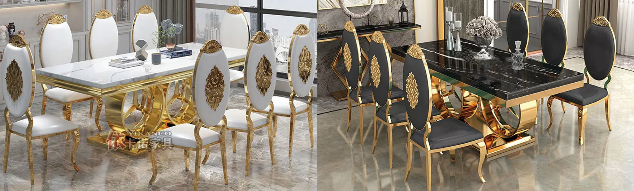 Bộ Bàn Ăn Tân Cổ Điển