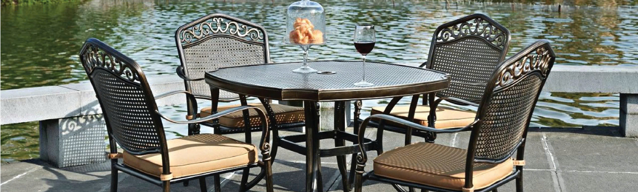 GHẾ NHÔM NGOÀI TRỜI