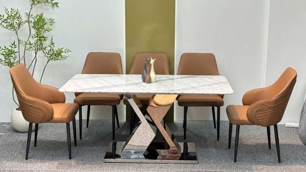 Bàn Ăn Mặt Đá Cao Cấp VNT76