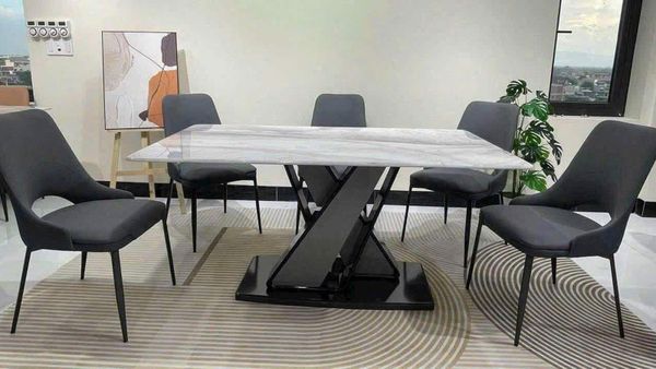 Bàn Ăn Mặt Đá Cao Cấp HSBA022