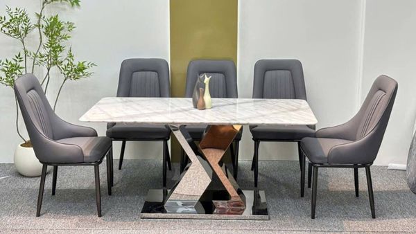 Bàn Ăn Mặt Đá Cao Cấp VNT76