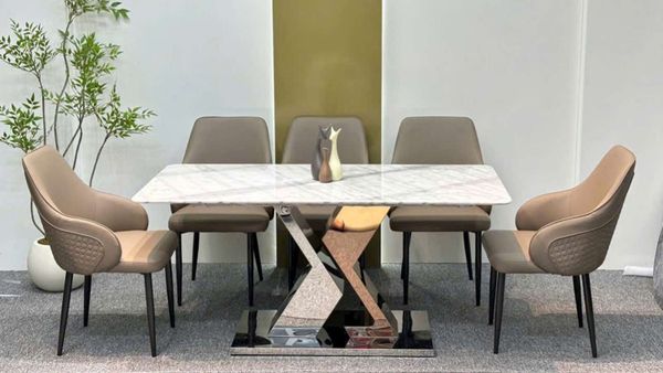 Bàn Ăn Mặt Đá Cao Cấp VNT76