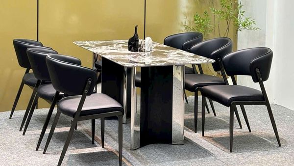 Bàn Ăn Mặt Đá Cao Cấp VNT130