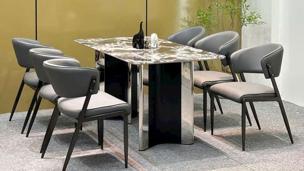 Bàn Ăn Mặt Đá Cao Cấp VNT130