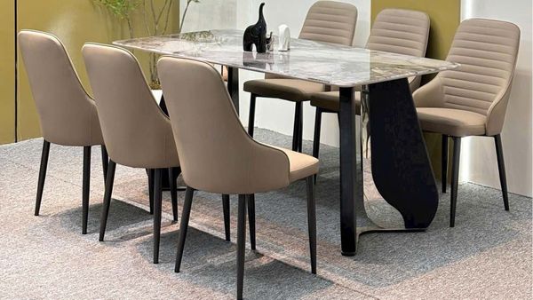 Bàn Ăn Mặt Đá Cao Cấp VNT14