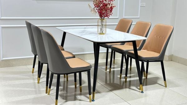 Bàn Ăn Mặt Đá Cao Cấp Hebe DPBA1