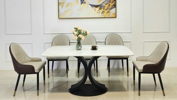 Bàn Ăn Mặt Đá Cao Cấp Chanel