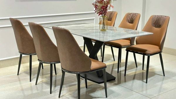 Bàn Ăn Mặt Đá Cao Cấp Fiona