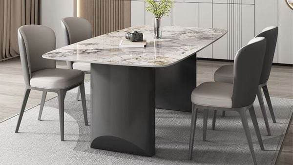 Bàn Ăn Mặt Đá Cao Cấp Maya