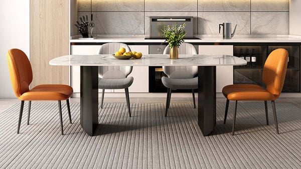 Bàn Ăn Mặt Đá Cao Cấp Maya