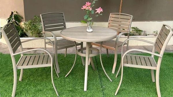 Ghế sắt gỗ DPAV10