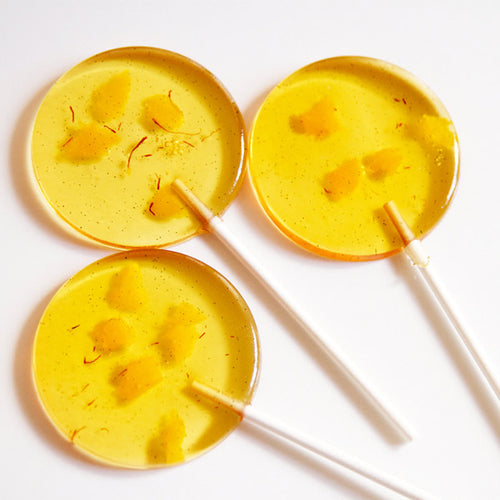 Kẹo mút xoài saffron – món quà siêu dễ thương cho các bạn nhỏ