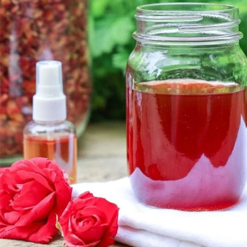 Tự làm nước hoa hồng, vừa để dưỡng da vừa làm nguyên liệu nấu ăn