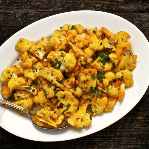 Súp lơ nướng saffron và muối hồng – tuyệt chiêu dụ trẻ ăn rau bổ sung dưỡng chất